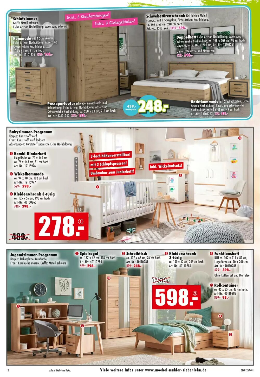 Möbel Mahler Prospekt (ab 28.01.2026) zum Blättern - Seite 12