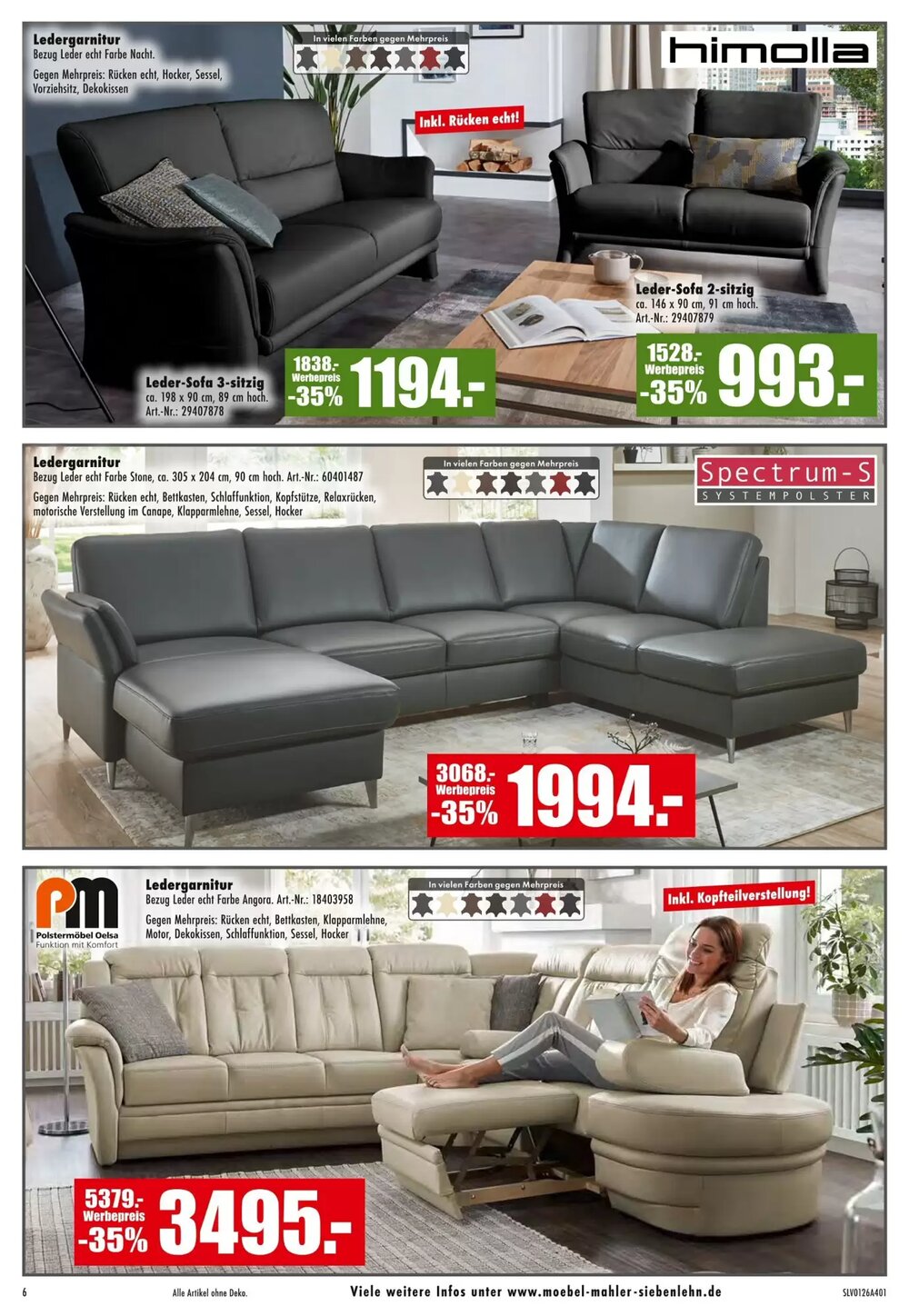 Möbel Mahler Prospekt (ab 28.01.2026) zum Blättern - Seite 6