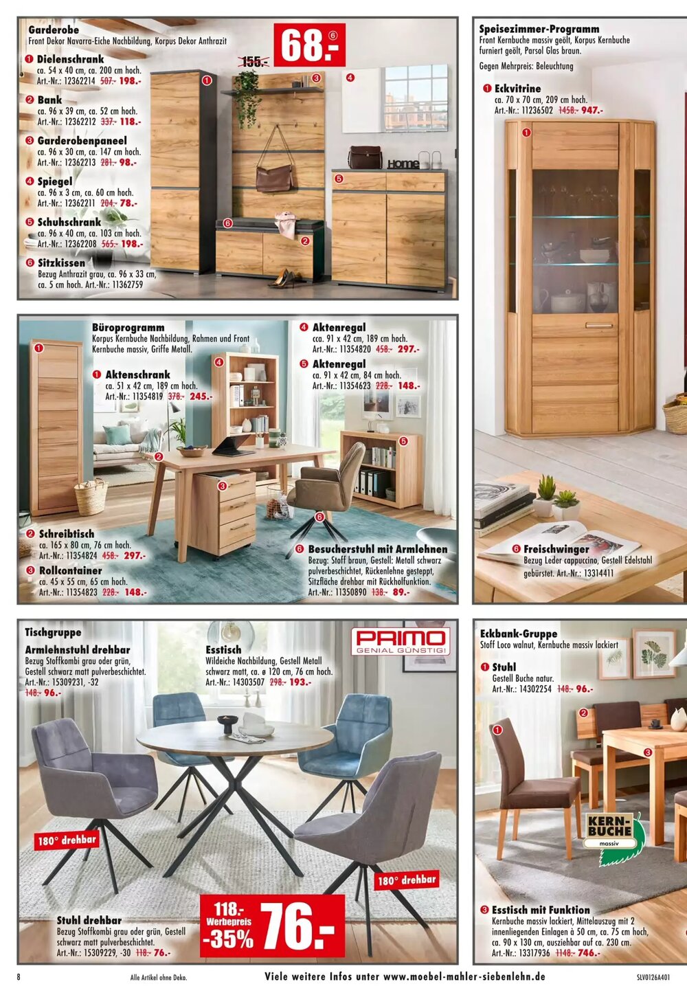 Möbel Mahler Prospekt (ab 28.01.2026) zum Blättern - Seite 8