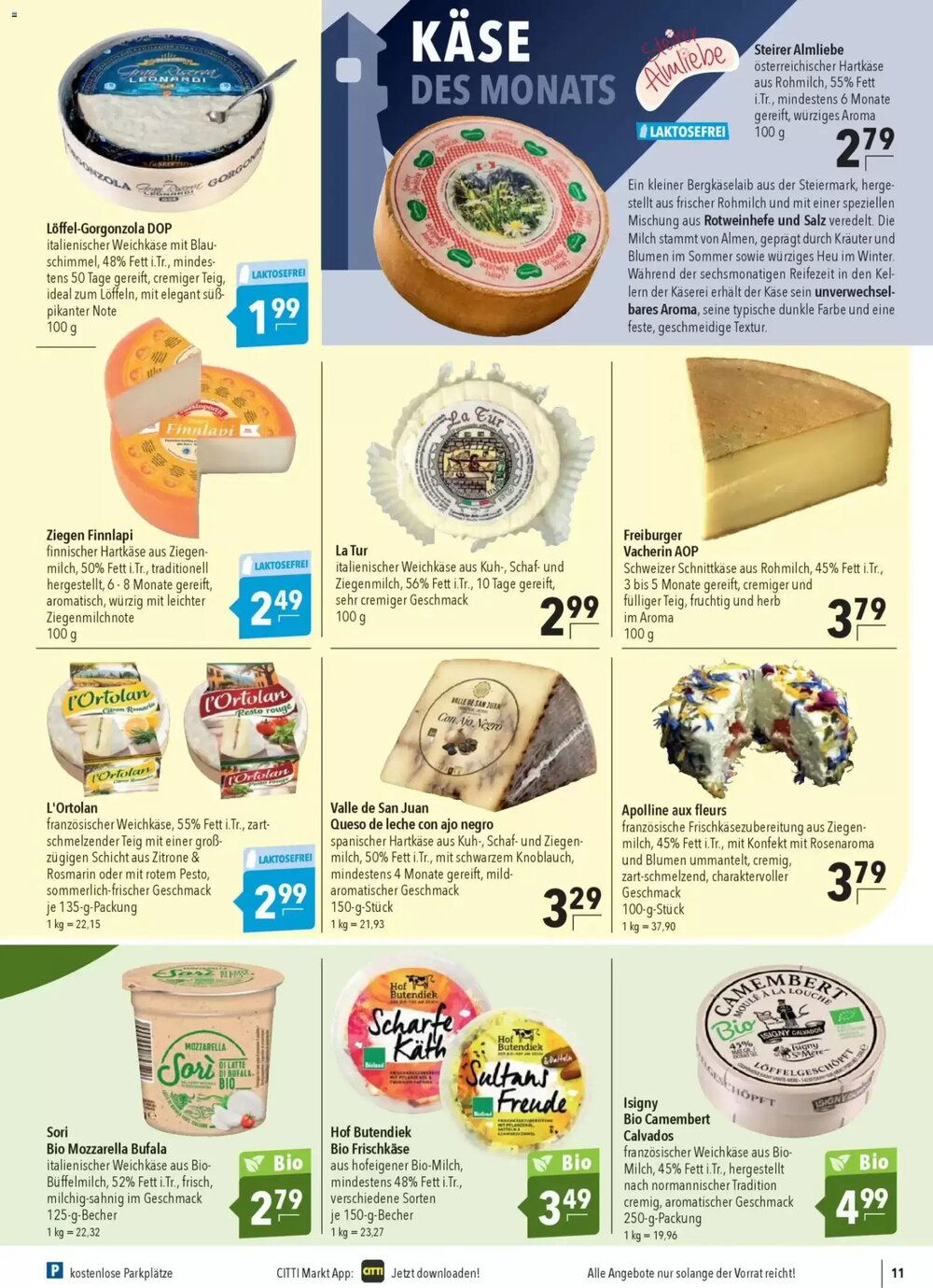 CITTI Markt Prospekt (ab 28.01.2026) zum Blättern - Seite 11