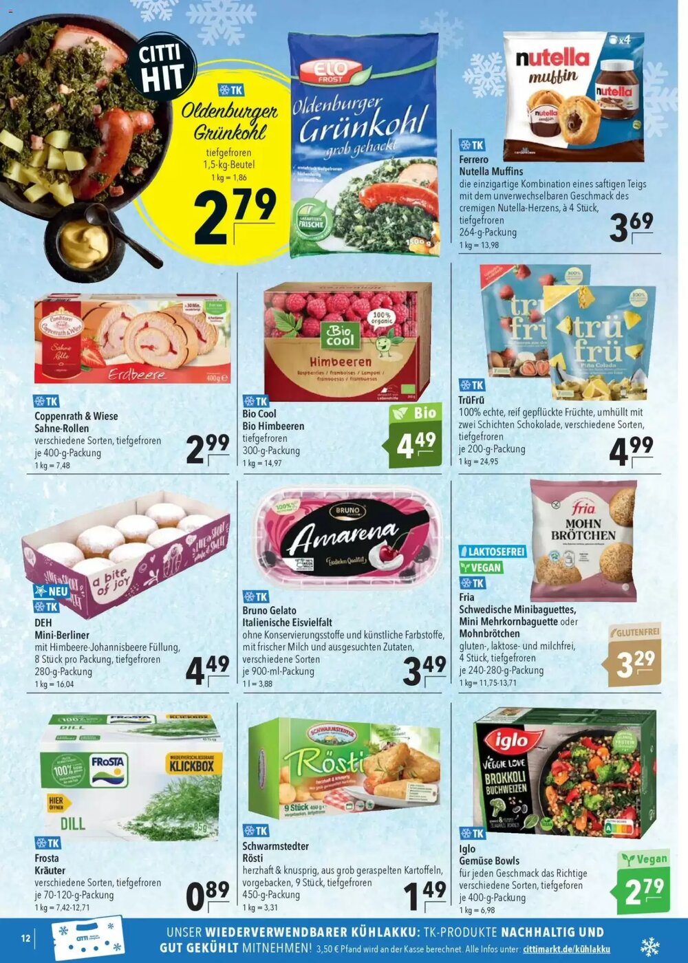 CITTI Markt Prospekt (ab 28.01.2026) zum Blättern - Seite 12