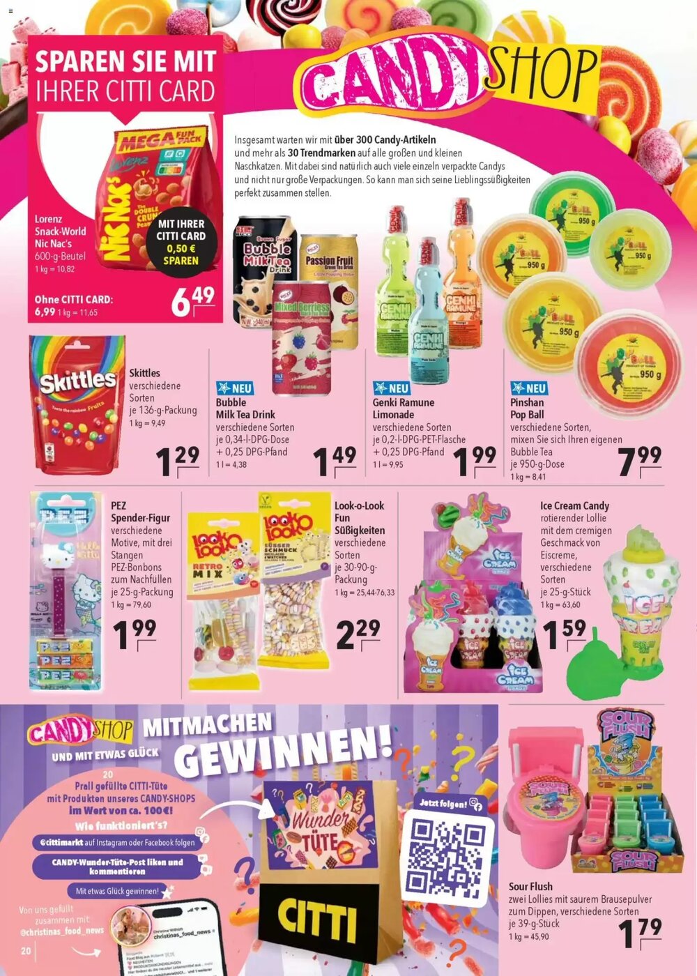 CITTI Markt Prospekt (ab 28.01.2026) zum Blättern - Seite 20