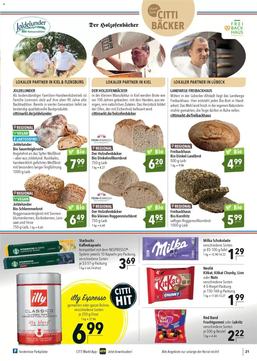 CITTI Markt Prospekt (ab 28.01.2026) zum Blättern - Seite 21