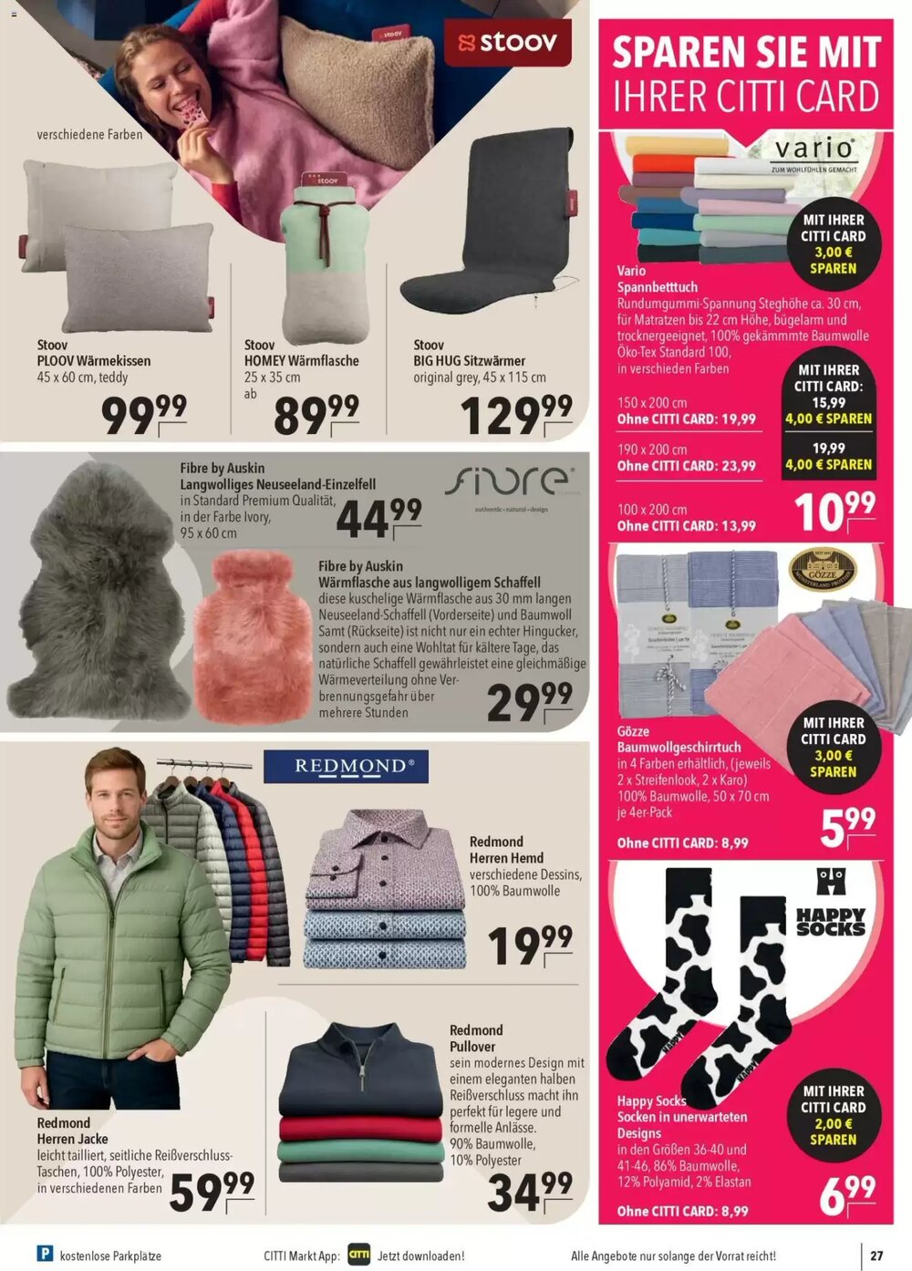 CITTI Markt Prospekt (ab 28.01.2026) zum Blättern - Seite 27