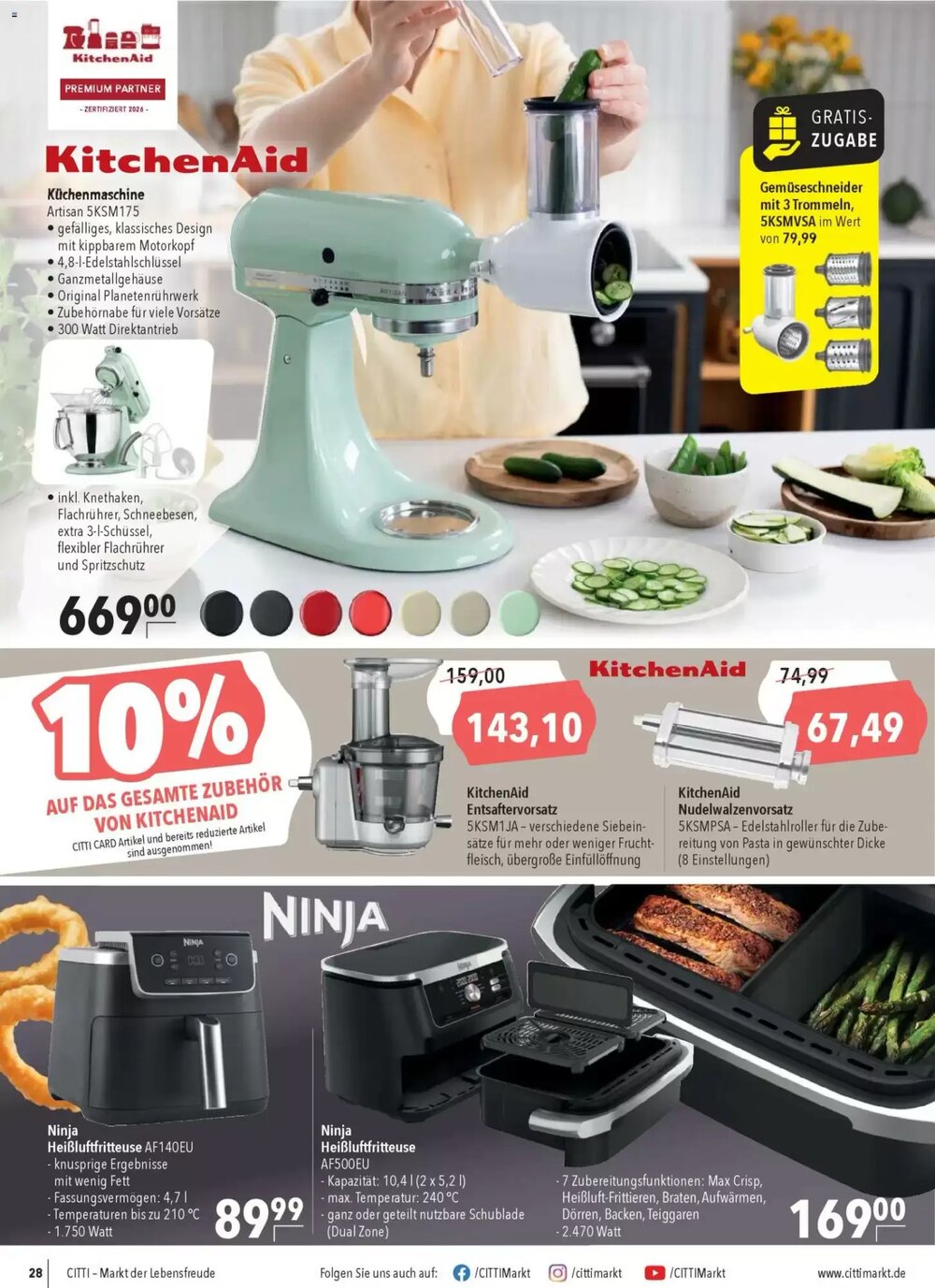 CITTI Markt Prospekt (ab 28.01.2026) zum Blättern - Seite 28
