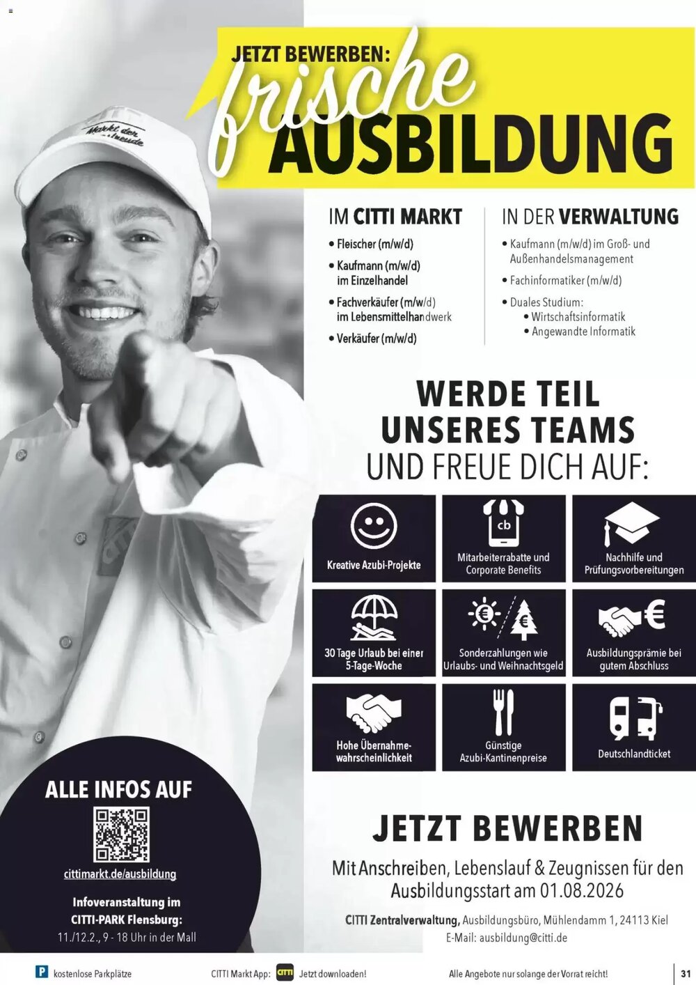 CITTI Markt Prospekt (ab 28.01.2026) zum Blättern - Seite 31