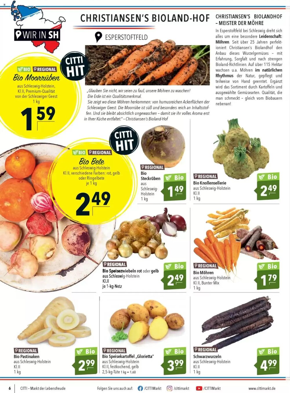 CITTI Markt Prospekt (ab 28.01.2026) zum Blättern - Seite 6