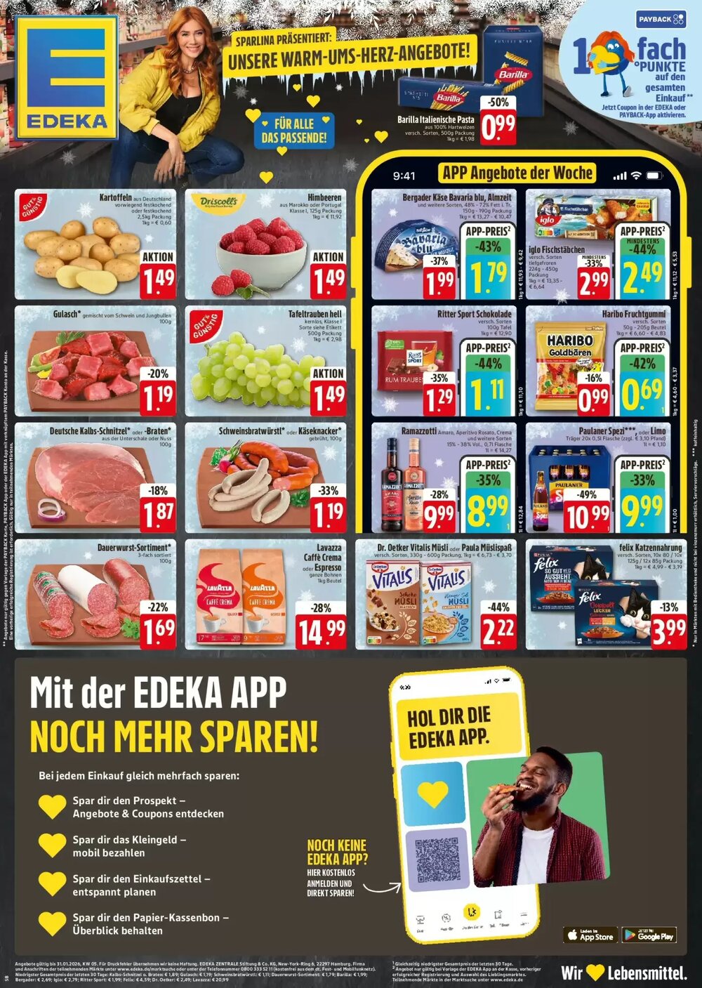 Edeka Prospekt (ab 28.01.2026) zum Blättern - Seite 1