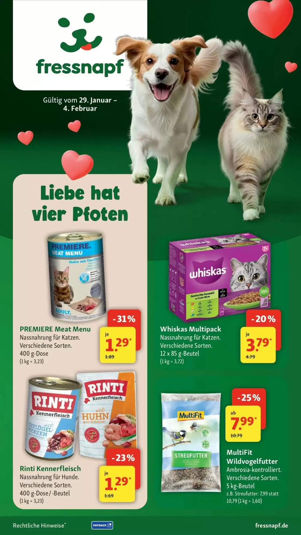 Fressnapf Prospekt (ab 28.01.2026) zum Blättern - Seite 1