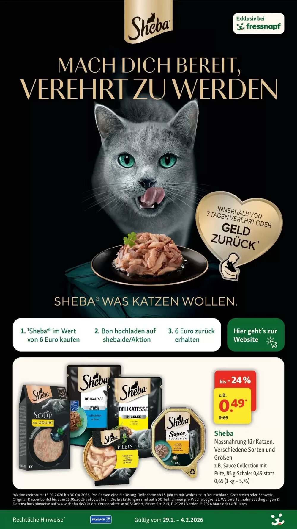 Fressnapf Prospekt (ab 28.01.2026) zum Blättern - Seite 13