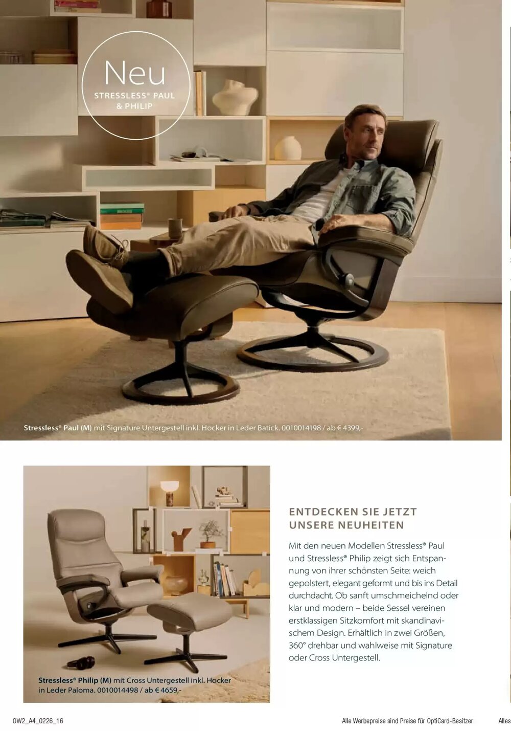 Opti Wohnwelt Prospekt (ab 28.01.2026) zum Blättern - Seite 18