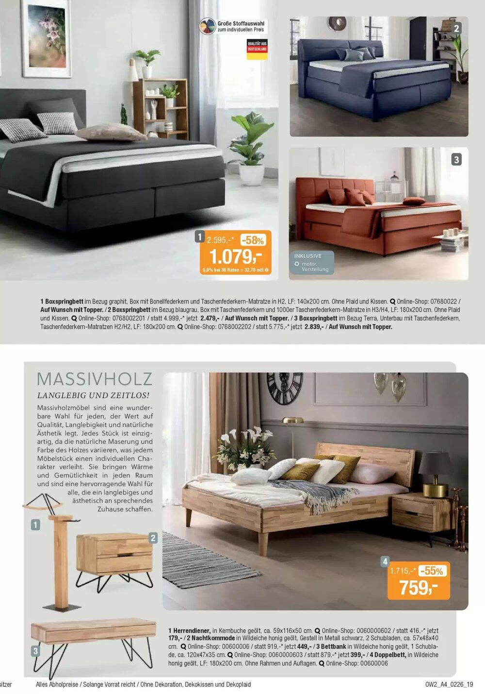 Opti Wohnwelt Prospekt (ab 28.01.2026) zum Blättern - Seite 21