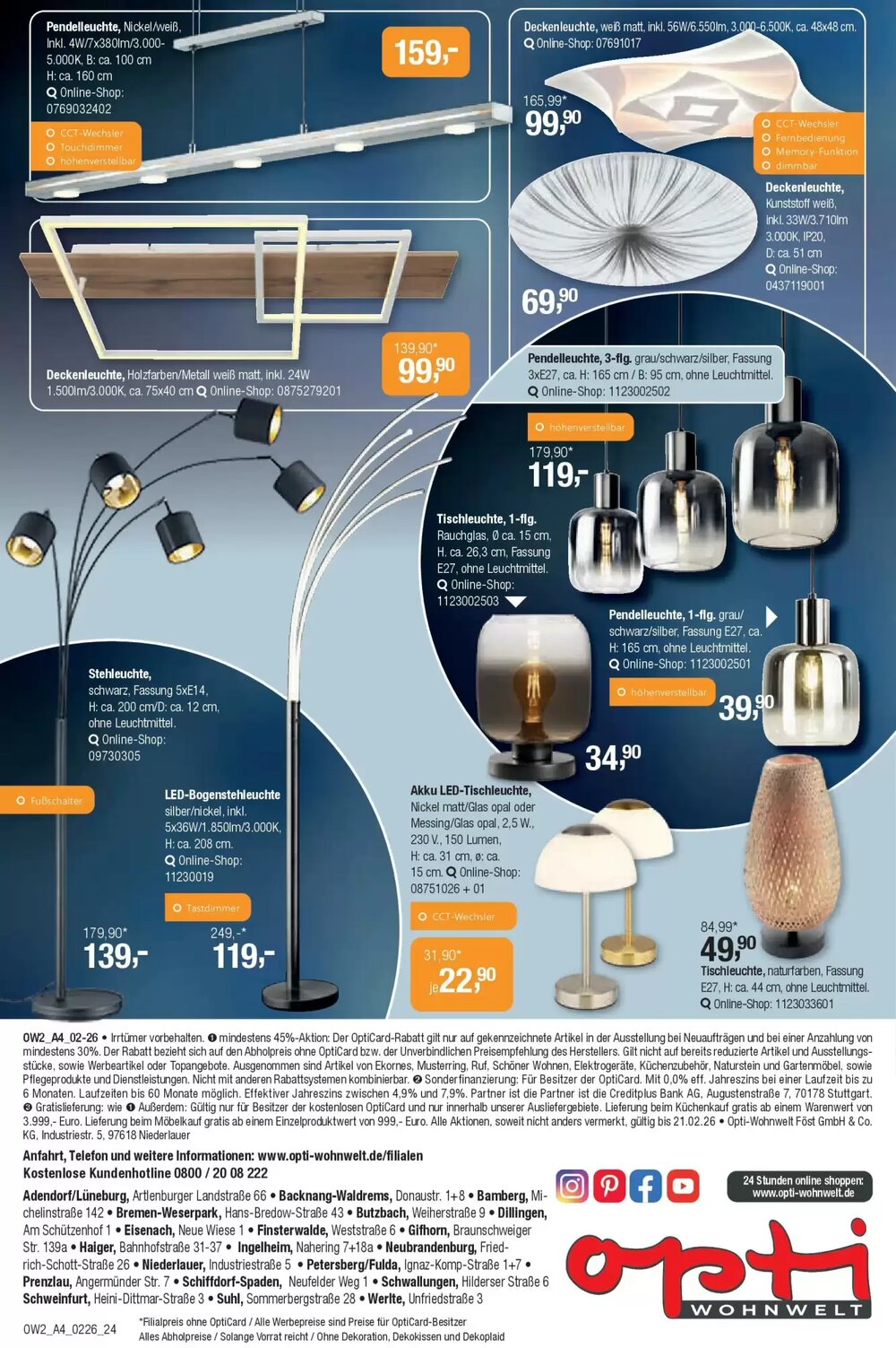 Opti Wohnwelt Prospekt (ab 28.01.2026) zum Blättern - Seite 26
