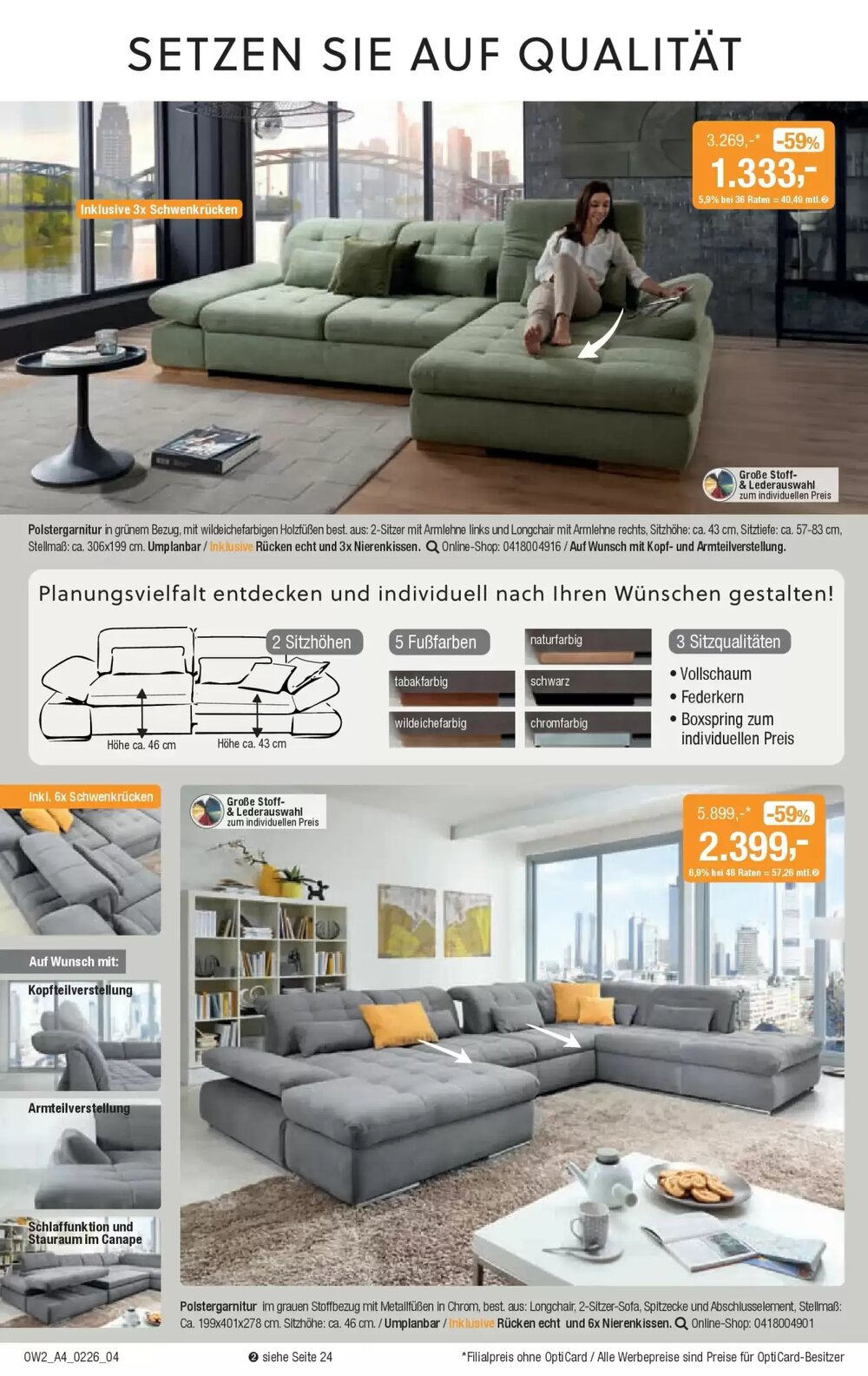 Opti Wohnwelt Prospekt (ab 28.01.2026) zum Blättern - Seite 4