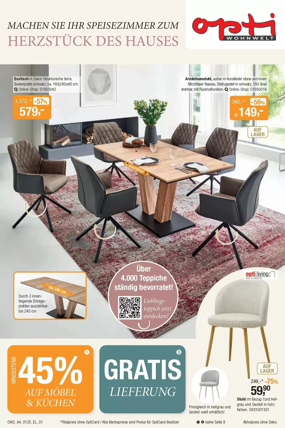Opti Wohnwelt Prospekt (ab 28.01.2026) zum Blättern - Seite 1