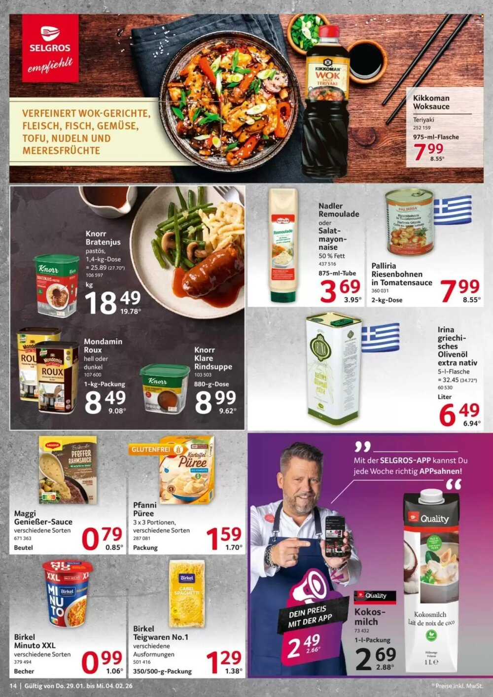Selgros Prospekt (ab 29.01.2026) zum Blättern - Seite 14