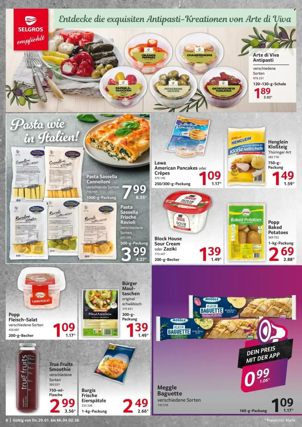 Selgros Prospekt (ab 29.01.2026) zum Blättern - Seite 6