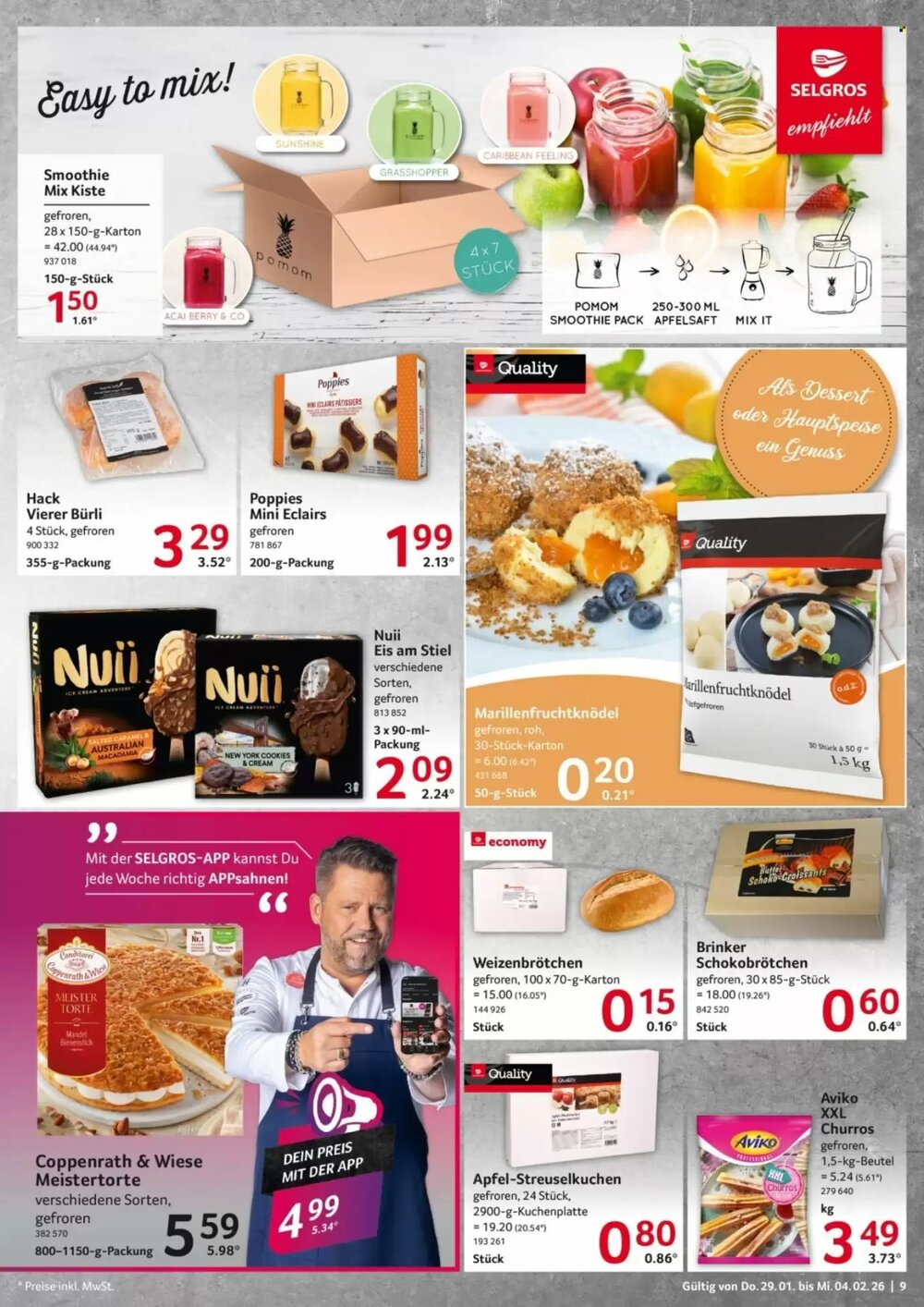 Selgros Prospekt (ab 29.01.2026) zum Blättern - Seite 9