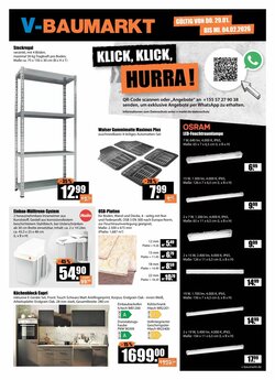 V Baumarkt Prospekt (ab 29.01.2026) zum Blättern