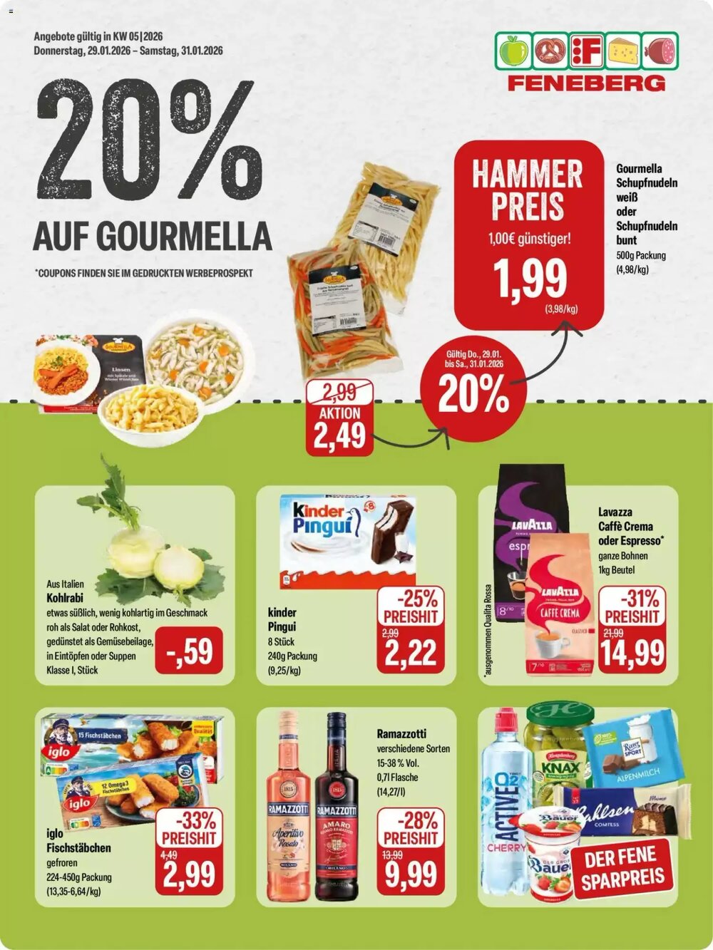 Feneberg Prospekt (ab 29.01.2026) zum Blättern - Seite 1