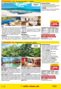 Netto Reisen Prospekt (ab 29.01.2026) zum Blättern - Seite 12