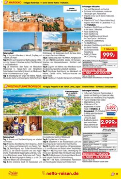 Netto Reisen Prospekt (ab 29.01.2026) zum Blättern - Seite 15