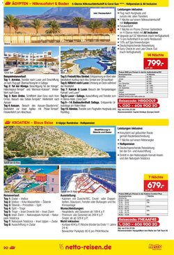 Netto Reisen Prospekt (ab 29.01.2026) zum Blättern - Seite 20