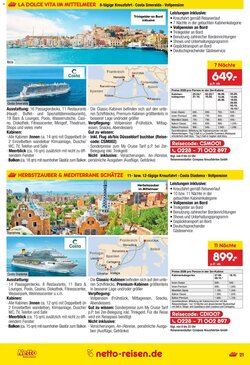 Netto Reisen Prospekt (ab 29.01.2026) zum Blättern - Seite 21
