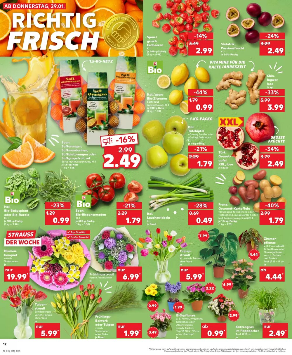 Kaufland Prospekt (ab 29.01.2026) zum Blättern - Seite 12