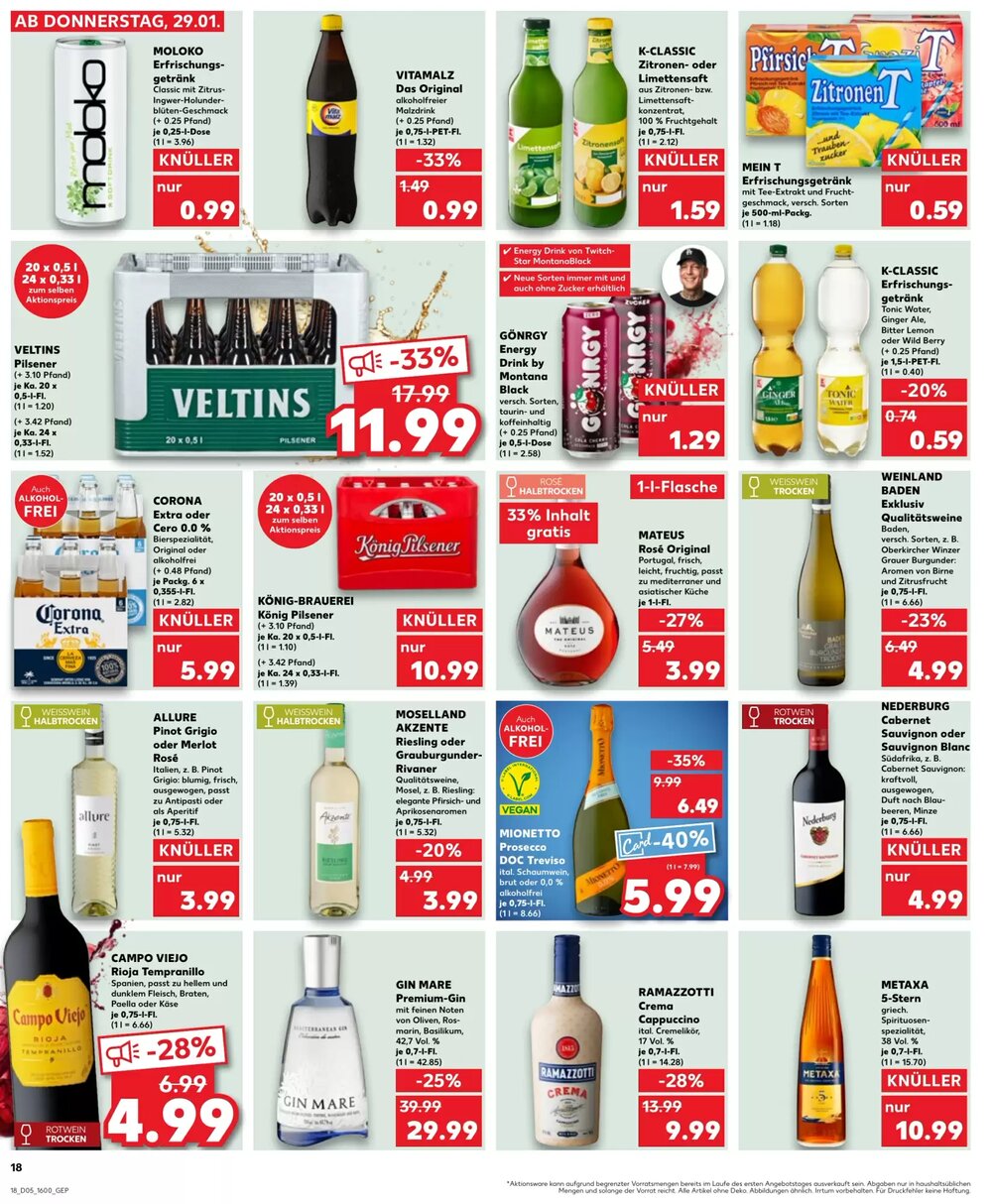 Kaufland Prospekt (ab 29.01.2026) zum Blättern - Seite 18