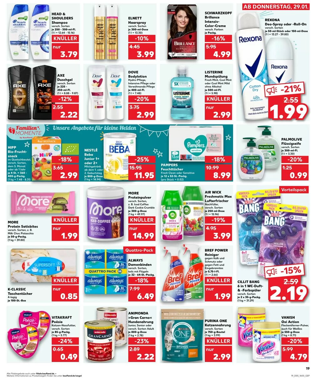 Kaufland Prospekt (ab 29.01.2026) zum Blättern - Seite 19