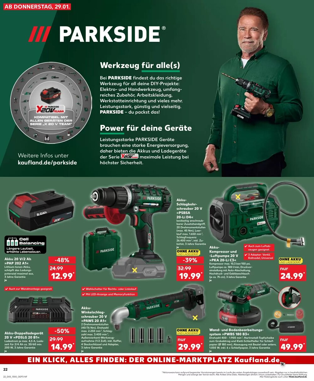 Kaufland Prospekt (ab 29.01.2026) zum Blättern - Seite 22
