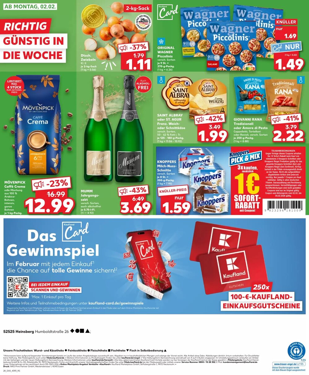 Kaufland Prospekt (ab 29.01.2026) zum Blättern - Seite 28