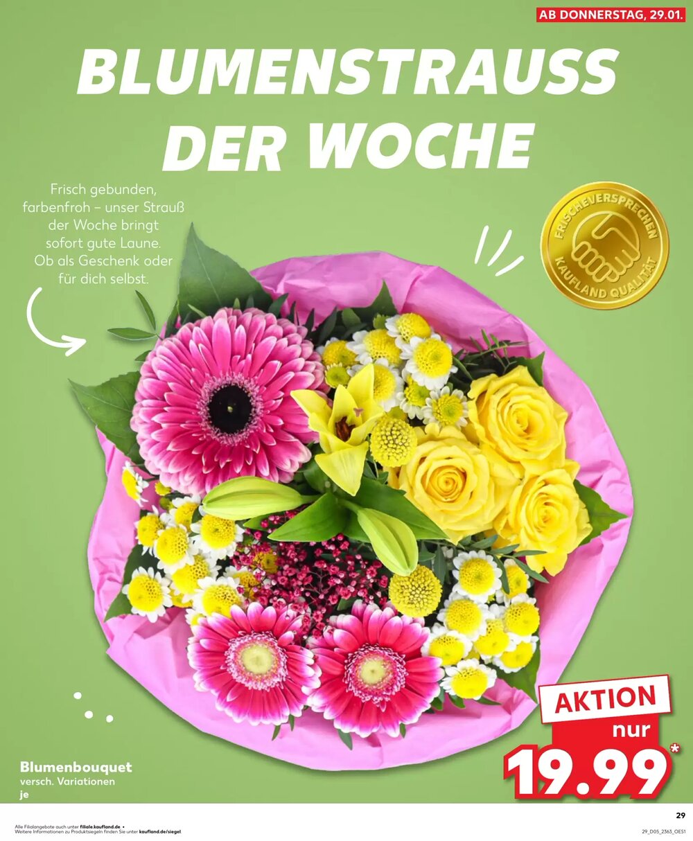 Kaufland Prospekt (ab 29.01.2026) zum Blättern - Seite 29