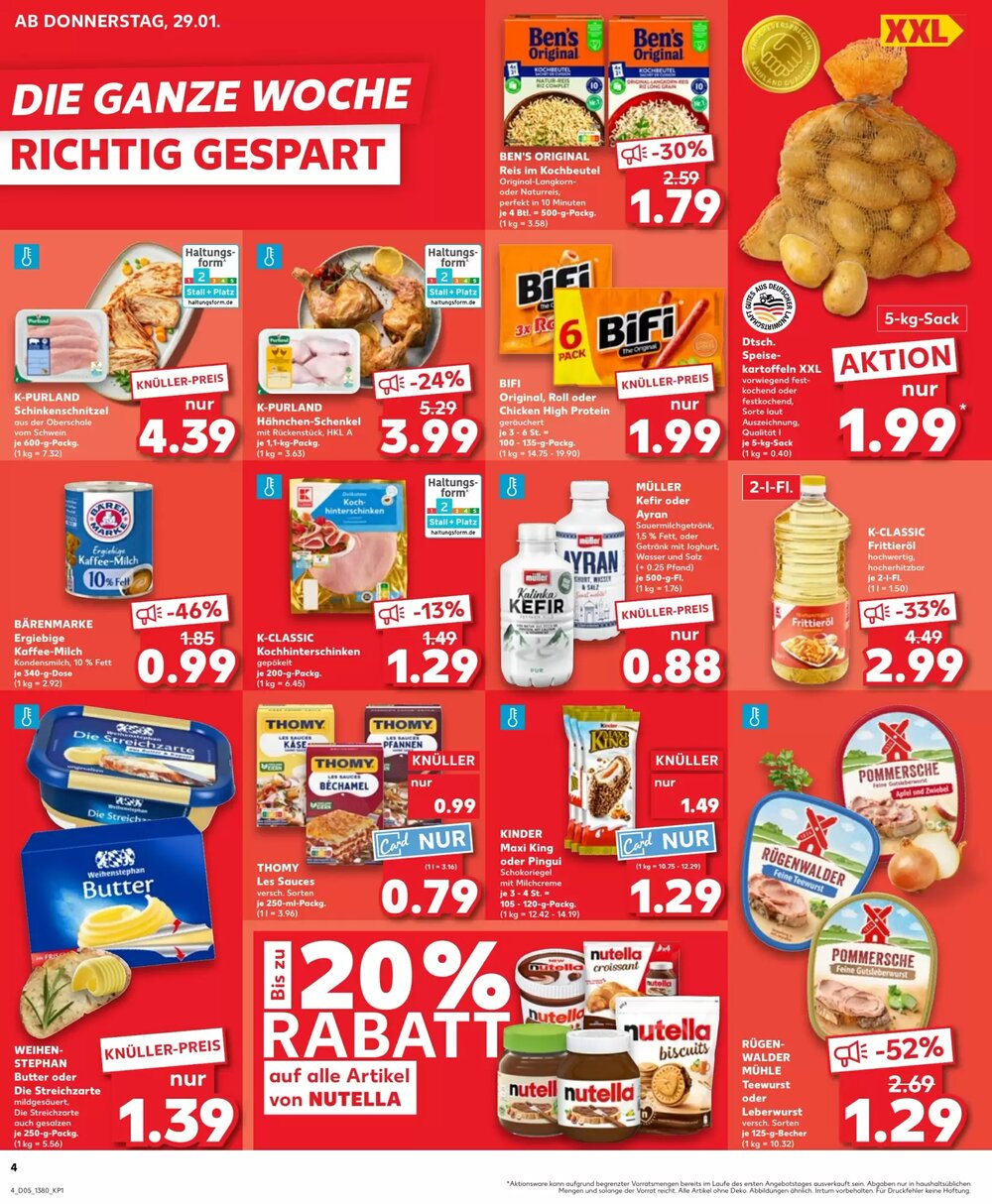 Kaufland Prospekt (ab 29.01.2026) zum Blättern - Seite 4