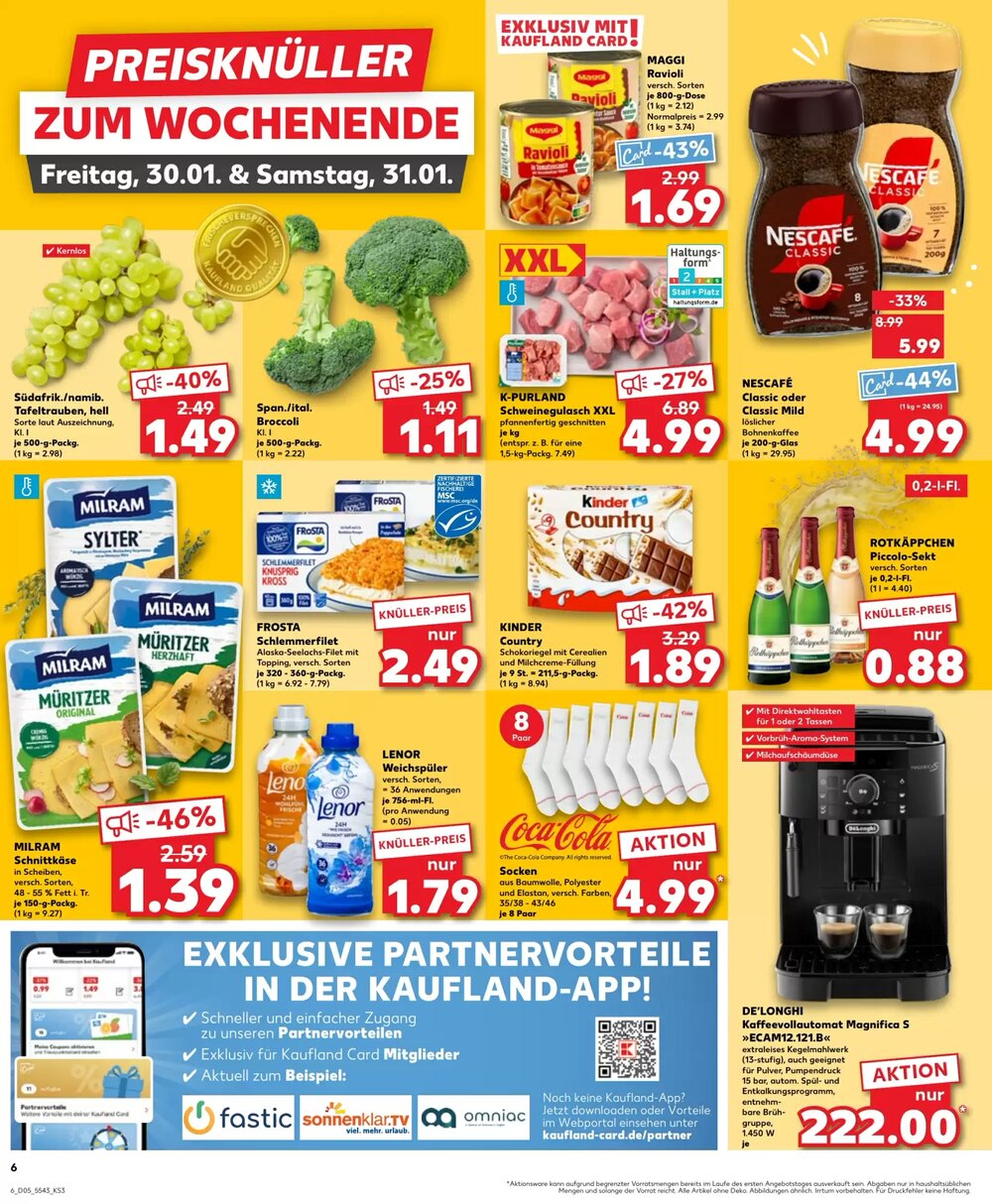 Kaufland Prospekt (ab 29.01.2026) zum Blättern - Seite 6