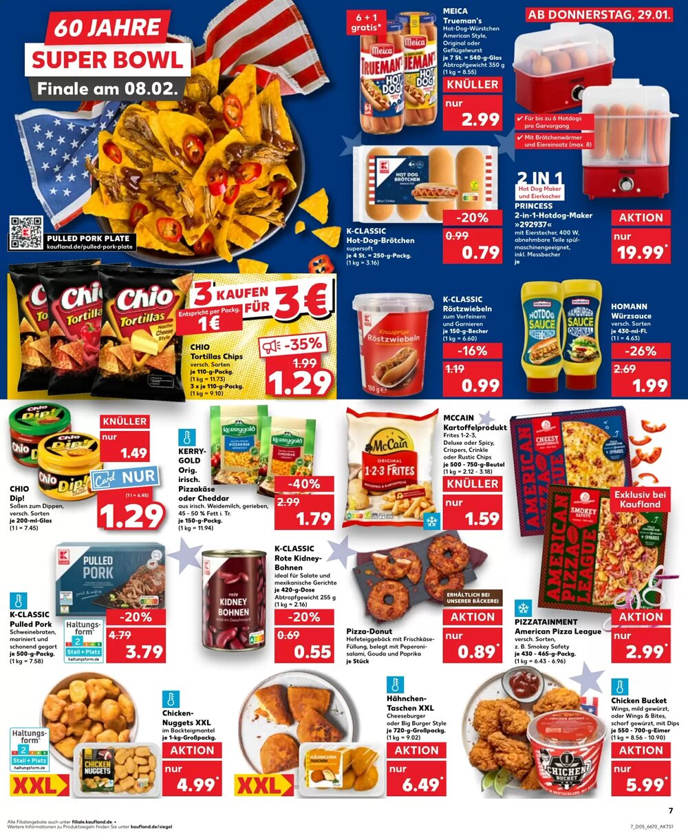 Kaufland Prospekt (ab 29.01.2026) zum Blättern - Seite 7