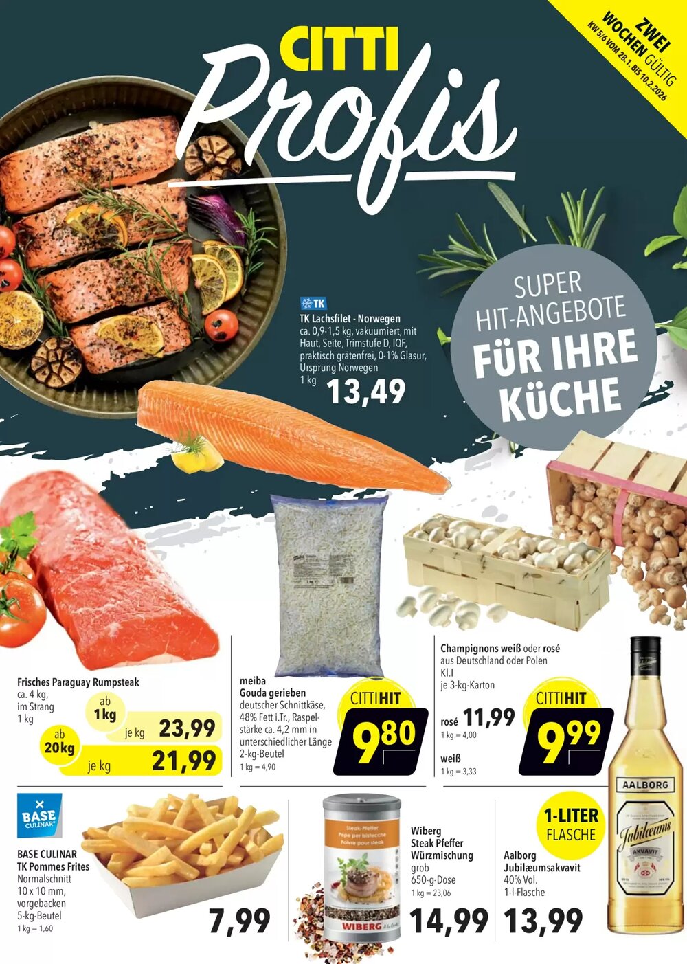 CITTI Markt Prospekt (ab 29.01.2026) zum Blättern - Seite 1