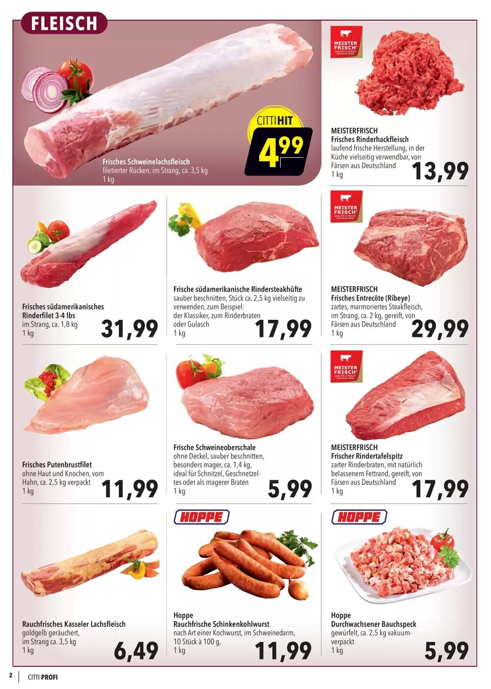 CITTI Markt Prospekt (ab 29.01.2026) zum Blättern - Seite 2