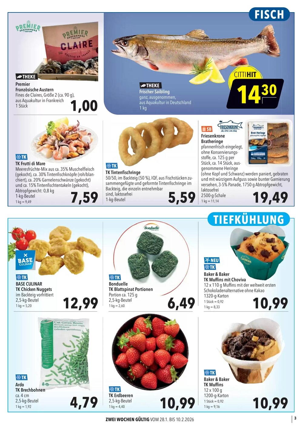 CITTI Markt Prospekt (ab 29.01.2026) zum Blättern - Seite 3