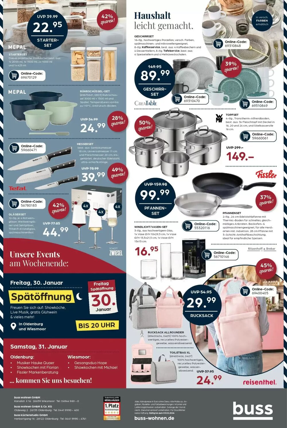 Möbel Buss Prospekt (ab 29.01.2026) zum Blättern - Seite 4