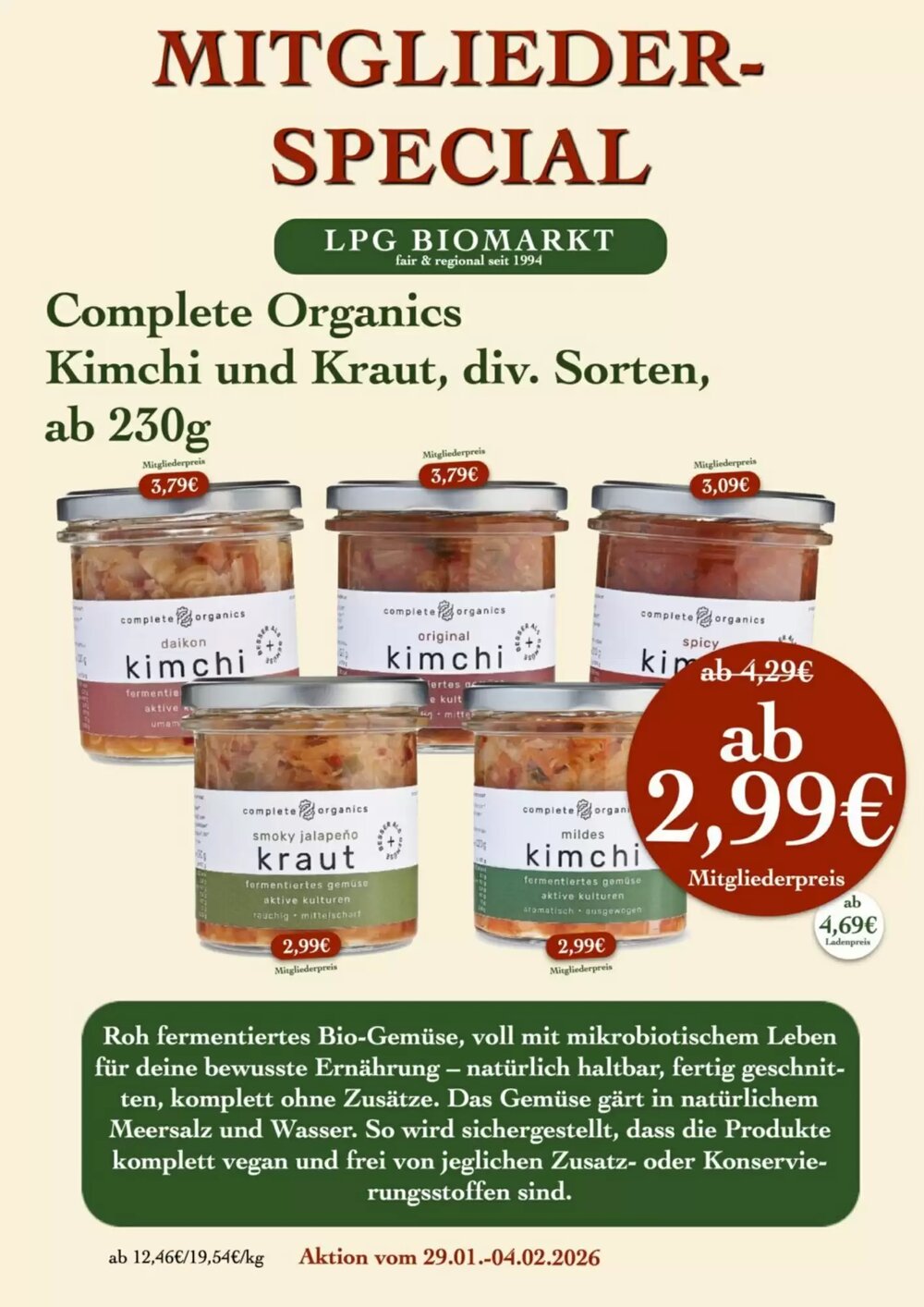 LPG Biomarkt Prospekt (ab 29.01.2026) zum Blättern - Seite 10