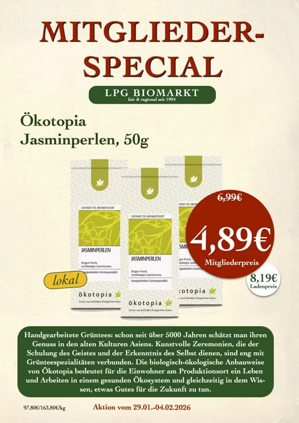 LPG Biomarkt Prospekt (ab 29.01.2026) zum Blättern - Seite 13