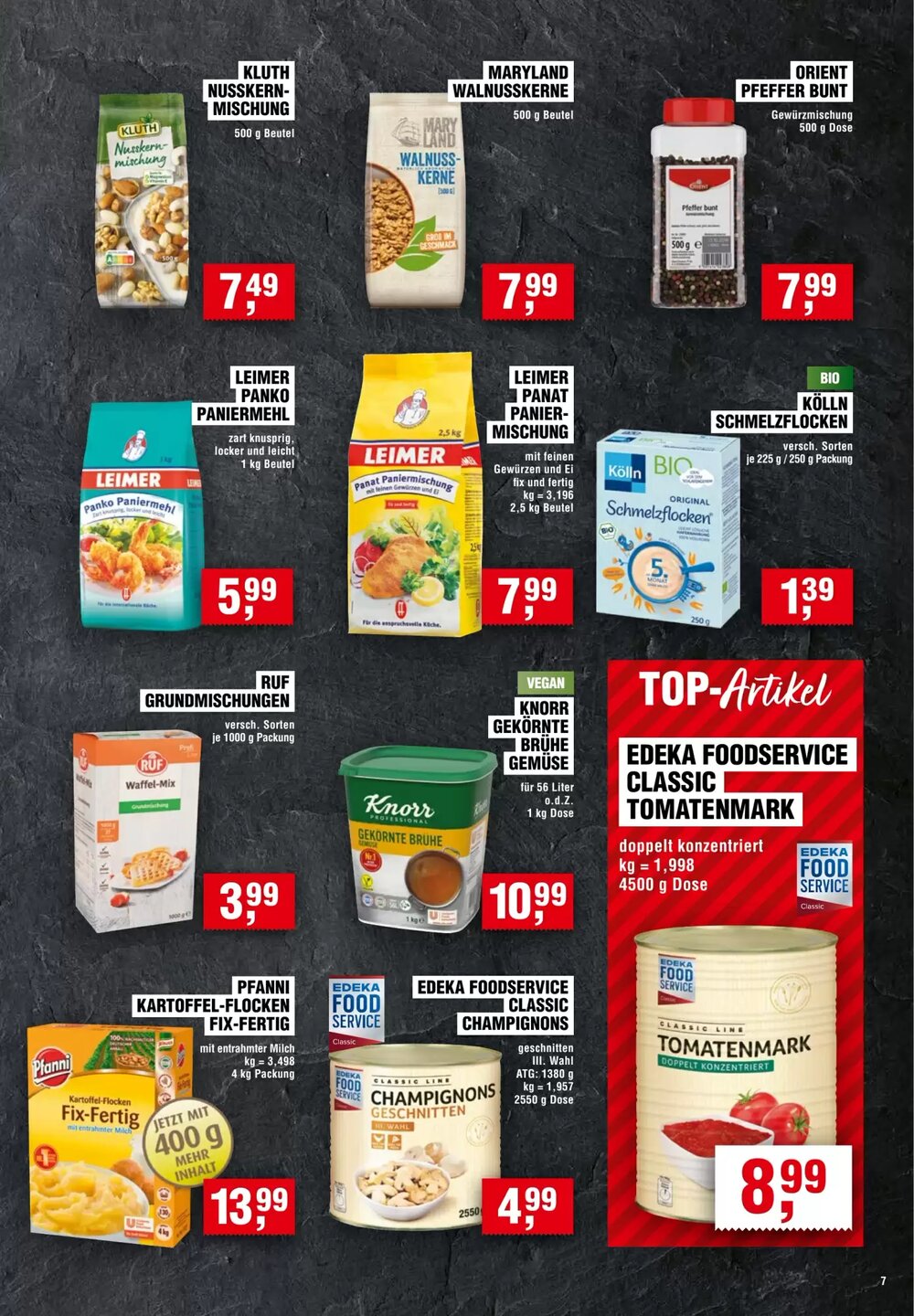 EDEKA Foodservice Prospekt (ab 29.01.2026) zum Blättern - Seite 7