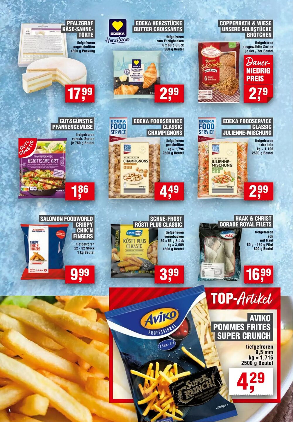 EDEKA Foodservice Prospekt (ab 29.01.2026) zum Blättern - Seite 8