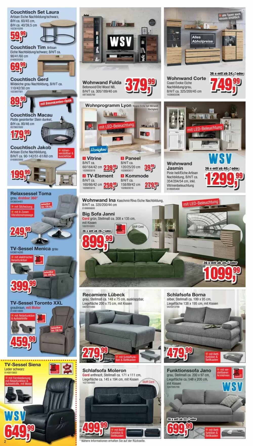 Möbelfundgrube Prospekt (ab 29.01.2026) zum Blättern - Seite 2