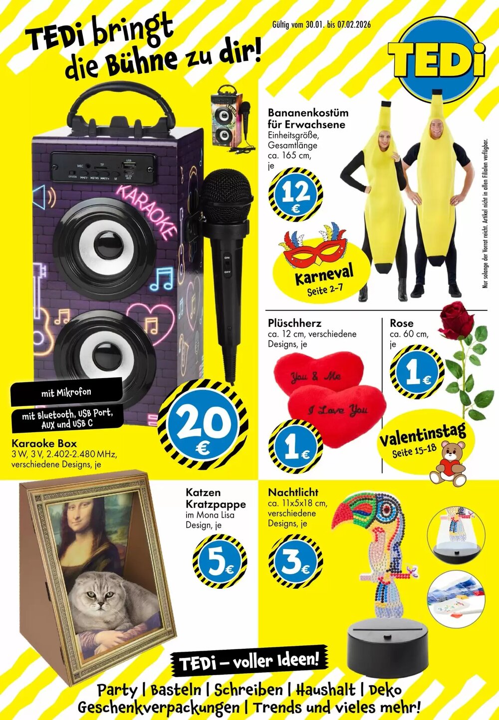 TEDi Prospekt (ab 30.01.2026) zum Blättern - Seite 1