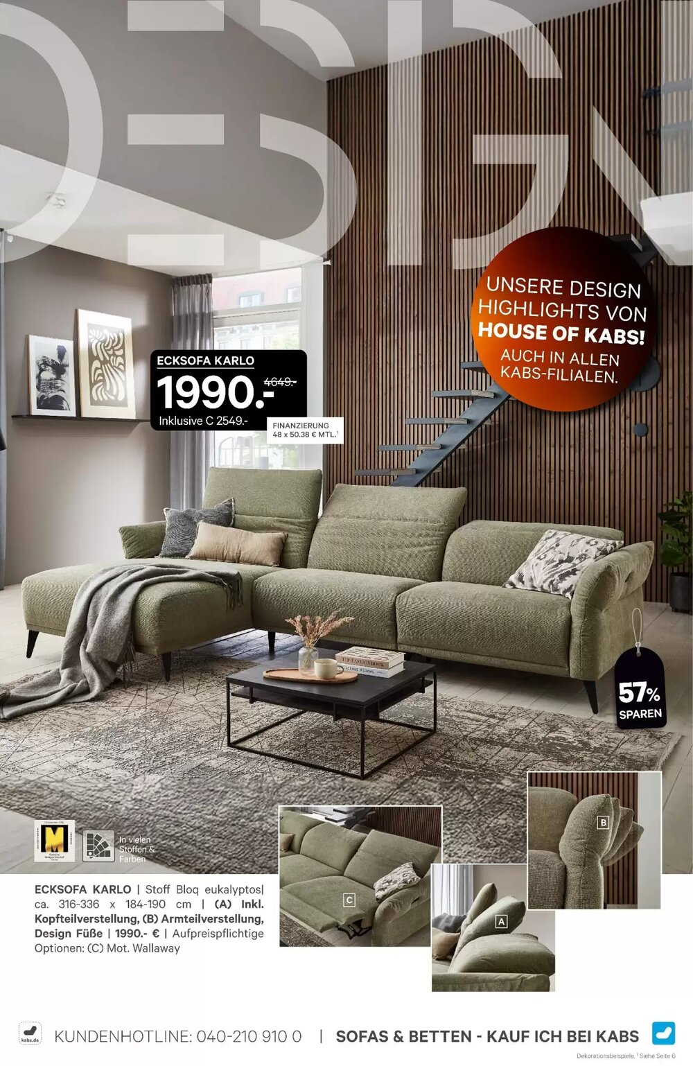 Kabs Polsterwelt Prospekt (ab 30.01.2026) zum Blättern - Seite 17