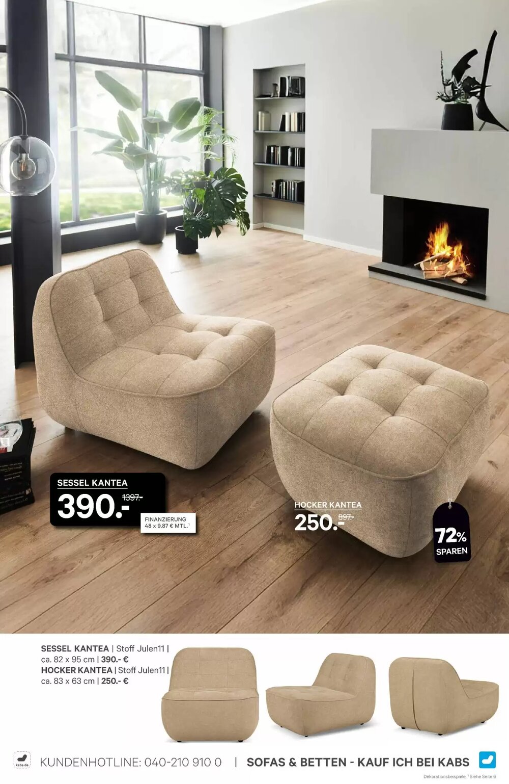 Kabs Polsterwelt Prospekt (ab 30.01.2026) zum Blättern - Seite 2