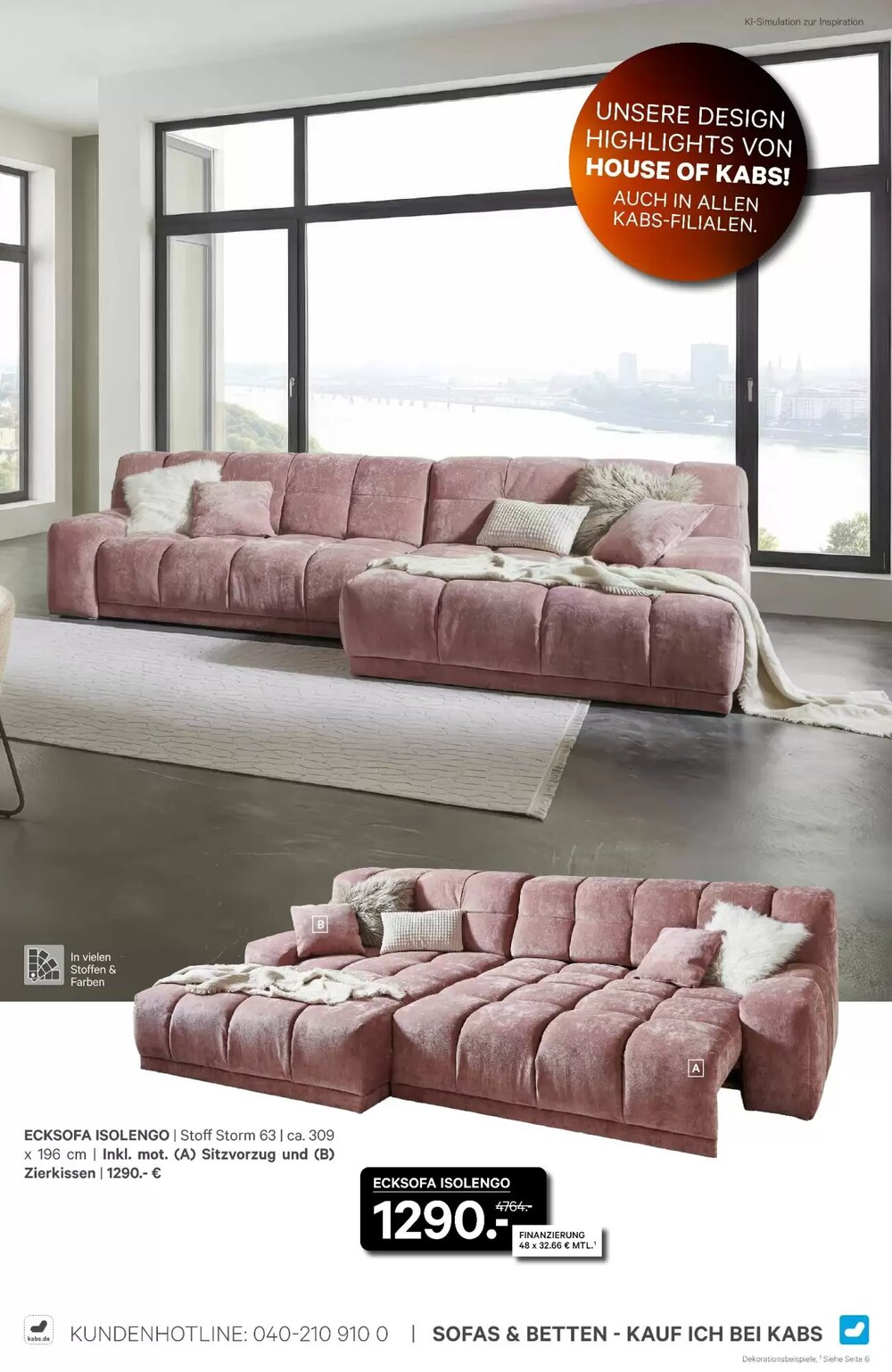 Kabs Polsterwelt Prospekt (ab 30.01.2026) zum Blättern - Seite 21
